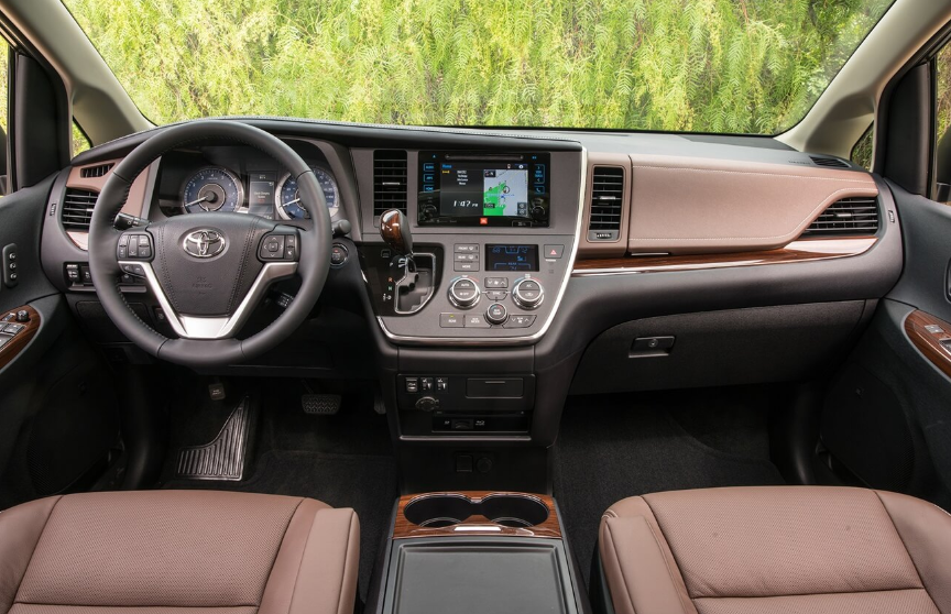 2020 Toyota Sienna Hybrid Interior
