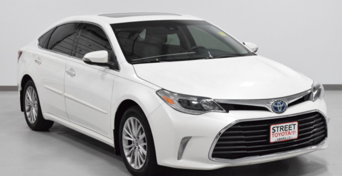 2022 Toyota Avalon Exterior