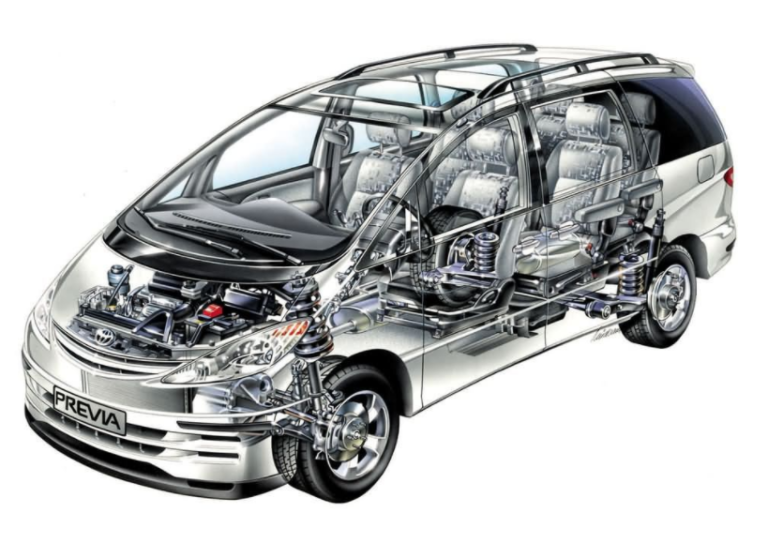 2022 Toyota Previa Engine