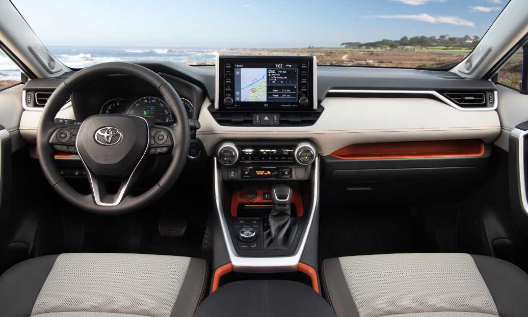 New Toyota RAV4 2024 Interior