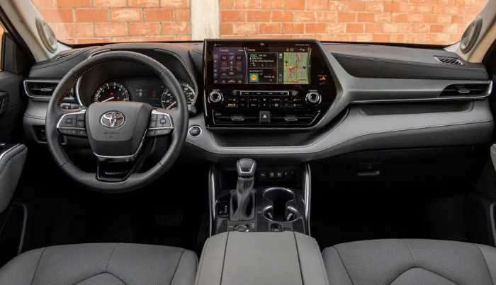 Toyota Kluger 2024 Interior