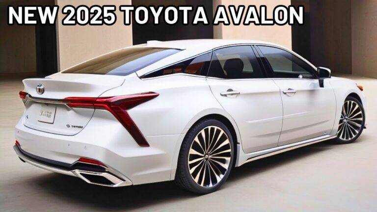 2026 Toyota Avalon XX50: The Future of Full-Size Sedans