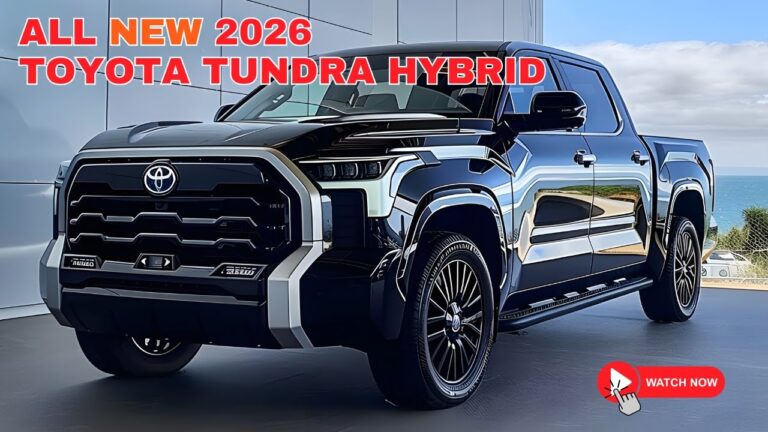 2026 Toyota Tundra Hybrid: A Powerful and Efficient Workhorse