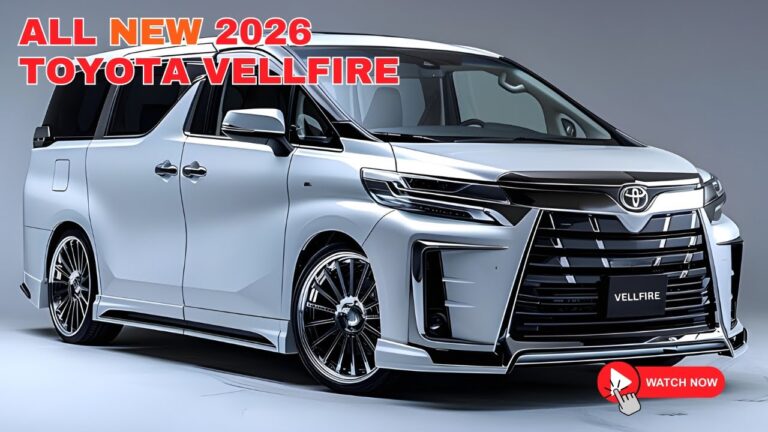 2026 Toyota Vellfire AH40 Specs: Unveiling the Future of Luxury Minivans