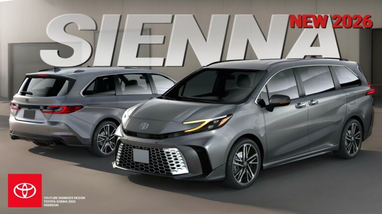 Discover the Cutting-Edge New 2026 Toyota Sienna: Innovation on Wheels