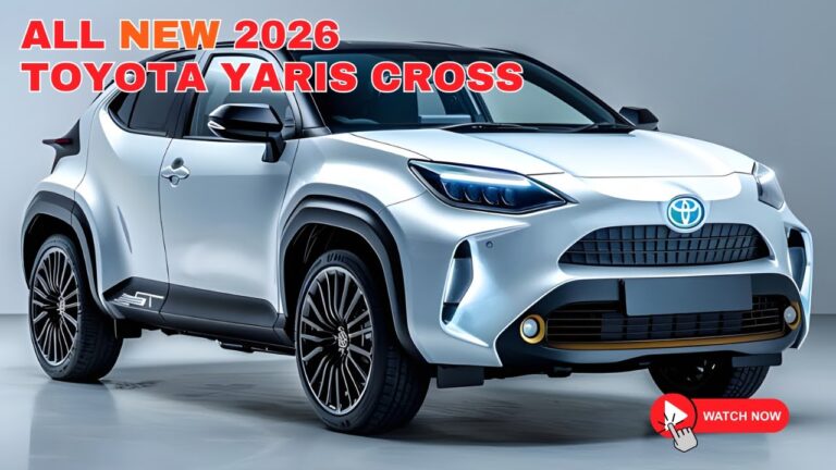 Introducing the 2026 Toyota Yaris Cross AC200: A Compact SUV with a Bold New Attitude