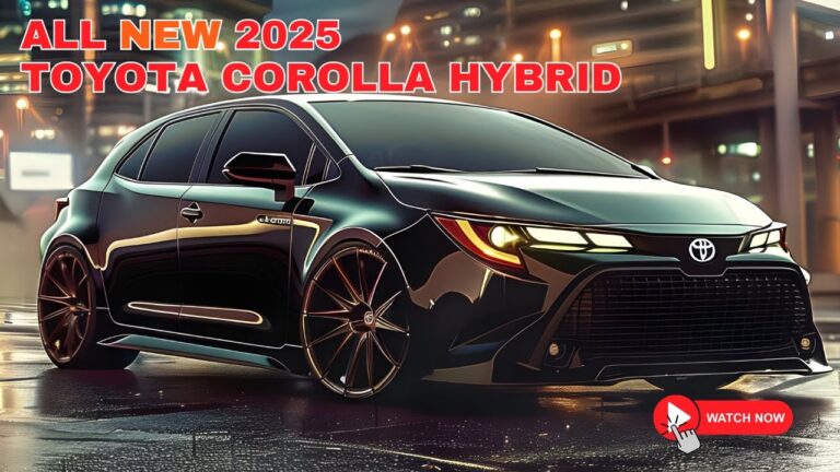 Introducing the New 2026 Toyota Corolla Hybrid: A Symphony of Style, Efficiency, and Technology