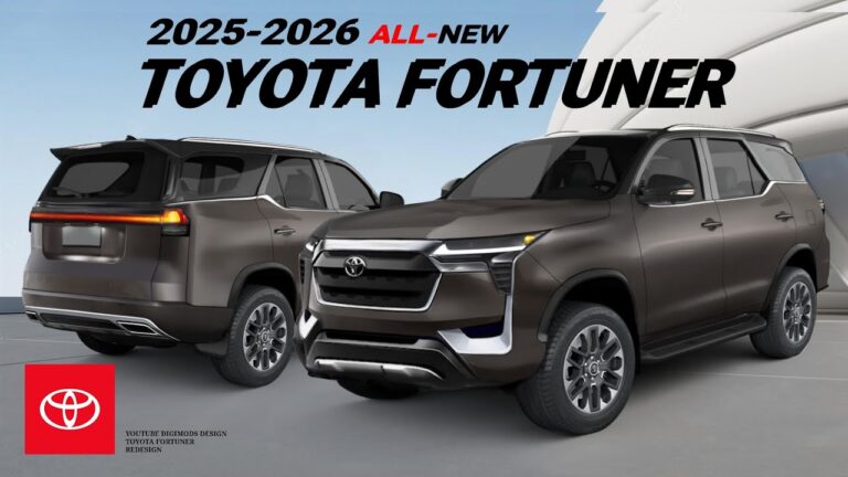 Introducing the New 2026 Toyota Fortuner AN150: Redefining the Mid-Size SUV Landscape