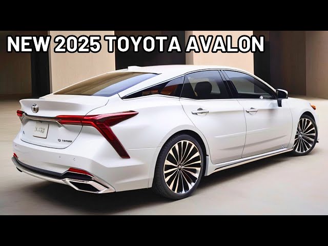 The 2026 Toyota Avalon: Redefining the Sedan