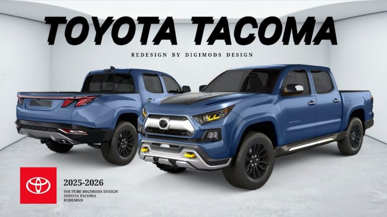 The All-New 2026 Toyota Tacoma: A Midsize Powerhouse Unveiled