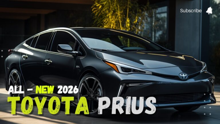 Unveiling the Future: A Comprehensive Look at the 2026 Toyota Prius